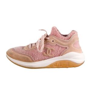 CHANEL Blush Pink Women's Sneakers